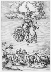 De val van Phaeton