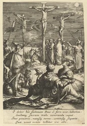 Christus aan het kruis, uit De Passie van Christus