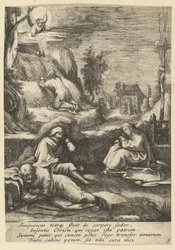 De Agonie in de Tuin, uit De Passie van Christus, midden 17e eeuw