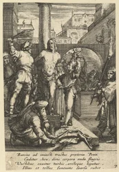 De geseling van Christus, uit De Passie van Christus