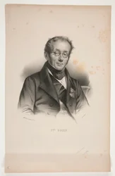 Portret van [Baron François-Joseph] Bosio