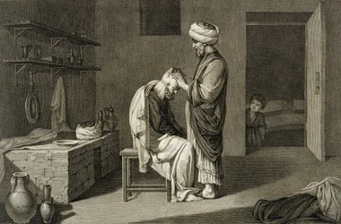 De kapper, uit Volume II Arts and Trades van 