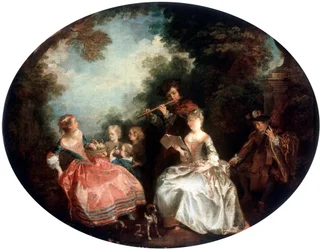 Concert in een park