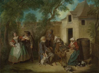 De vier leeftijden van de mens: Ouderdom