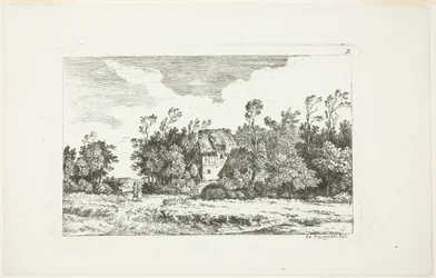 Landschap, uit Deuxieme Cahier de Paysage