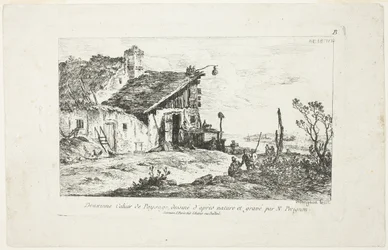Landschap, van Deuxieme Cahier de Paysage