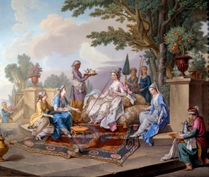 Lunch van de Sultana