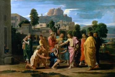 De blinde van Jericho, of Christus geneest de blinde, 1650