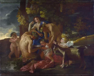 De Voeding van Bacchus, ca.1628-29