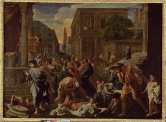 De pest van Asdod, of de Filistijnen getroffen door de pest, 1630-31