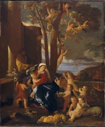 De rust tijdens de vlucht naar Egypte, c.1627