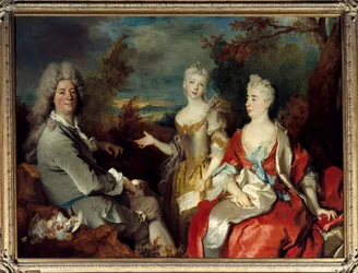 Familieportret voorheen bekend als portret van de schilder, zijn vrouw en dochter