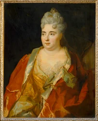 Portret van een dame, naar verluidt Marie-Anne Mancini, hertogin van Bouillon ...