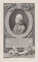 Portret van Louis Elisabeth de La Vergne, Comte de Tressan