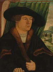 Portret van een edelman