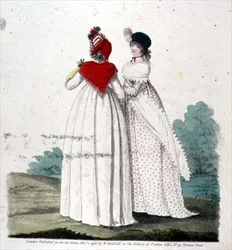 Twee crinolines uit de 