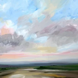 Blush Sky-landschap
