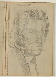 Studie van Thorvaldsen naar Eckersbergs schilderij (1814)