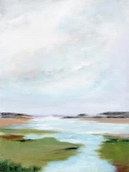 Rustig moeraslandschap