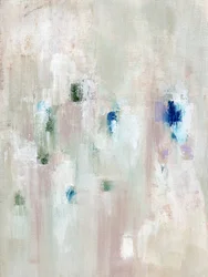 Rustige, zachte abstracte penseelstreken