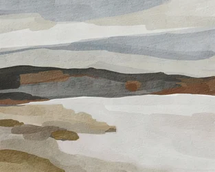 Zachte abstracte kust