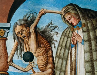 Dood met de kanunnik (detail)