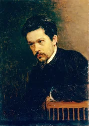 Zelfportret, 1895
