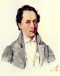 Portret van Leopold Niemirowski 1810-1883, 1843