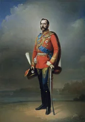 Portret van keizer Alexander II, 1818-1881