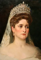 Portret van keizerin Alexandra Fjodorovna