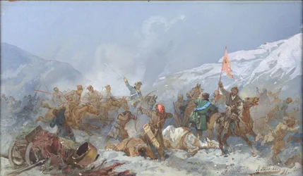 Gevecht met de Troepen van Pugachev