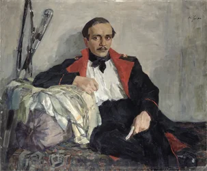 Portret van Michail Lermontov (1814-1841) 1941
