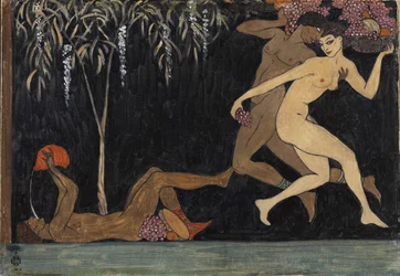 Bacchanaal scène, 1914