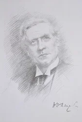 Portret van Herbert Henry Asquith (1881-1947), uit een album over de Entente Cordiale, 1909