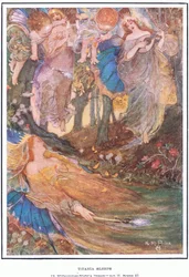 Titania slaapt (Een Midzomernachtsdroom)