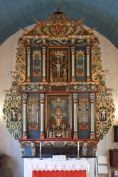 Altaarstuk, Mo I Rana kerk, 1765