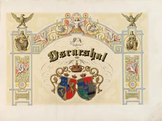 Oscarshal titelpagina, 1852