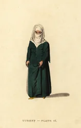 Turkse vrouw van Constantinopel (Istanbul), Ottomaanse Rijk