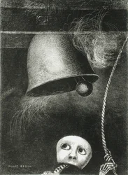Een masker luidt de doodsklok. Serie: Voor Edgar Poe, 1882