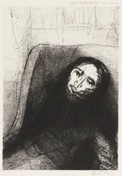 Des Esseintes, frontispice voor A Rebours door J.K. Huysmans