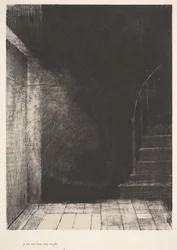 Ik zag een flits van licht, groot en bleek, 1896