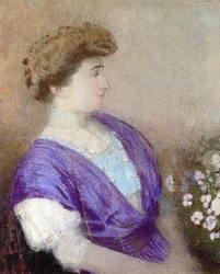 Portret van de markiezin de Gonet, 1907