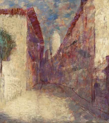 Straat in Fontarabie