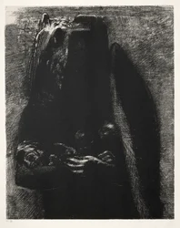 De Verleiding van Sint Antonius Eerste Serie: Het Is de Duivel, Onder Zijn Twee Vleugels, 1888
