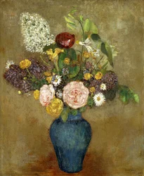 Vaas met bloemen