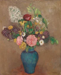 Vaas met bloemen