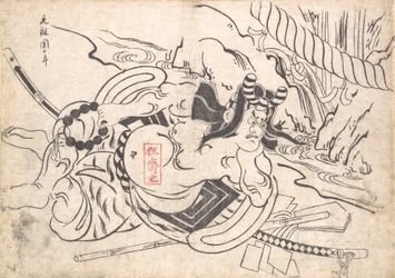 Ichikawa Danjuro I als Soga Goro