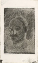 Portret van de schilder Henrik Schouboe