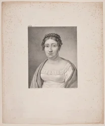 De vrouw van de kunstenaar