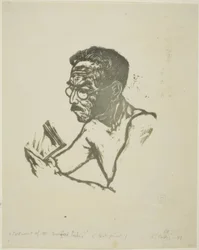 Portret van de heer Tsuruzo Ishii (proefafdruk)